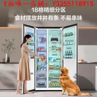 在飛比找Yahoo!奇摩拍賣優惠-冰箱TCL R551T5-S對開雙開門大容量風冷無霜變頻雙門