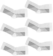 [Totority] 3 Pairs Foot-protecting Compression Socks Sports Compression Socks Cycling Socks Compression Socks for Running Rugby Socks Socks Gym Socks Sports Socks Polyester White