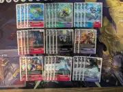 Digimon Purple Red Imperialdramon Fighter Mode Virus Deck Paildramon Dinobeemon