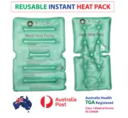 MEDI HEAT PACK, REUSABLE HEAT PACKS, INSTANT HOT PACK, BACK PAIN AND PERIOD PAIN