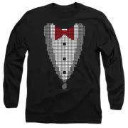 Big Bang Theory, The Pixelated Tux - Men's Long Sleeve T-Shirt