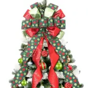 52x13 Inch Christmas Tree Topper Wreath Box for Xmas Ornament Holiday Decor
