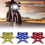 1PC Adjustable Motorcycle License Plate Holder Mount Bracket Number Plate Cover