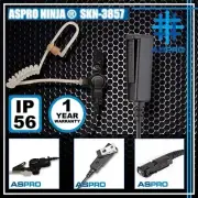 ASPRO NINJA® 2-WIRE SURVEILLANCE KIT MIC EARPIECE MOTOROLA DP2000 DP2400 DP2600