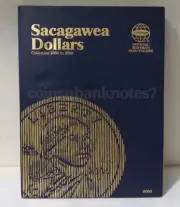 NEW Whitman Coin Folder: Sacagawea Dollars 2000-2008 / #8060