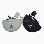 JERRY LARGE SLING BAG  KANGOL 1297韓袋鼠新款中性簡約大容量輕便子母胸包斜背包馬鞍包