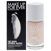 HD Skin Hydra Glow - 1R00 Cool Shell by Make Up For Ever for Women - 1.01oz Foundation