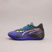 Puma Basketball Hoops All-Pro Nitro Crowd Craze Blue New Men Shoes 310387-01