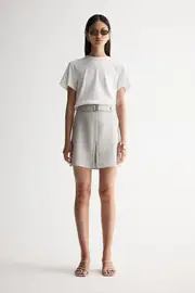Maeve Skirt Pebble Size 8 | Elka Collective