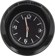 AKOOSY 1Set Portable Clock Durable Dashboard Clock for Vehicles Accurate Timekeeping Dial Design Easy to Install with Strong Sticker Compact and Lightweight for Cars