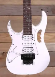 Ibanez Steve Vai Signature JEMJRL Left-Handed Electric Guitar White