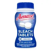 AMAZE Ultra Concentrated Bleach Tablets [32 tablets] - Original Scent - for L...