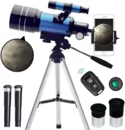 Astronomical Telescope, 70Mm Adults & Kids, 300Mm Portable Refractor (15X-150X)