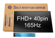 MSI p/n S1J-AB0A005-I75 N160JME-GTK REV.C2 165Hz IPS LCD Screen + Tools