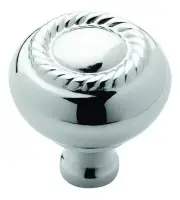 Amerock (Sold In 12’s) BP5347126 Allison Value, in Polished chrome, Scroll Knob