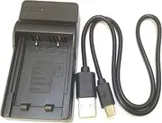 New NB-2LH 2L USB Camera Battery Charger Easy to Carry for Canon PowerShot S70 S80 S60 G7 G9 S45 S50 S30 S40 BP-2L13 2LH 2L5 350D 400D Digital Rebel XT XTi Kiss Digital N X Accessories