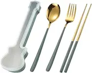 Serving Cutlery Set - Rustproof Stainless Steel Cutlery Set for Serving, Space-saving Kitchen Utensils, Complete Set for Home, School, Celebrations, Events