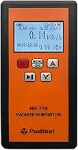 Radiation Tester, Eacam NR-750 Handheld Portable Nuclear Radiation Detector LCD Display Household Radioactive Tester Geiger Counter β Y X-ray Detection Sound Vibrations Light Triple Alarm