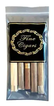Prestige Import Group Zip Lock Cigar Bags (500 Pcs)