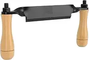 Draw Shave Tool, Curved/Straight Draw Knife Debarking Tool for Logs, Ergonomic Tree Bark Removal Tool Woodworking Tool, Professional Log Furniture Making Tools Drawknife