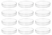 Eisco Labs Polypropylene Petri Dishes - 5" Diameter 0.75" Depth - 12 Pack