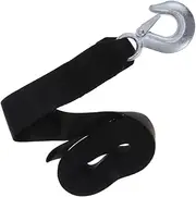 PLAFOPE Heavy Duty Tow Straps for Truck and Vehicle Towing Capacity Elastic Winch Strap with Hook Multipurpose Trailer Towing Rope for Boats and Suvs