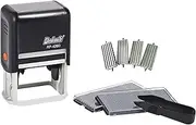 DESKMATE DIYRP1847S1 DIY Stamp Kits, 5 Lines 3MM 4 PLATENS