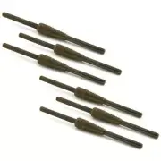 6 Threaded Mandrels for Sandpaper Rolls 3/32" Shank