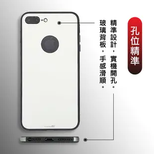 現貨下殺 iPhone 9H鋼化玻璃手機殼 鋁合金邊框 XR XS MAX i7+ i8+ 硬度強化 高防刮耐磨呀