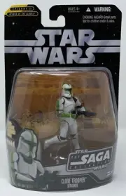 New Sealed Star Wars The Saga Collection Clone Trooper Sergeant Figure