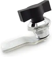 SDTC Tech Thumb Operated Offset Cam Lock T Handle Swing Knob for Machine Cabinet/Drawer