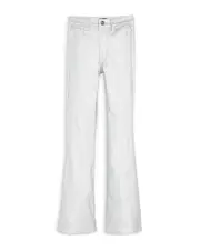 KatieJnyc Girls' Jett Coated Metallic Bootcut Pants - Big Kid
