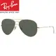 RAY BAN太陽眼鏡 經典飛行款(金-墨綠) #RB3025 001-62mm