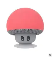 Wireless Cartoon Mini Mushroom Bluetooth Desktop Phone Bracket Audio Docks & Mini Speakers