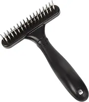 VANZACK Small Comb for Horse Hair Removal Horse Grooming Brush Manual Cattle Hair Cleaning Rake