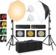 2pack Softbox Continuous Lighting Kit for Camera Photo Video Photography