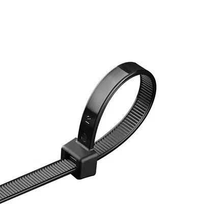Extra long zip ties 48 inch black Large cable ties heavy duty outdoor use 250...