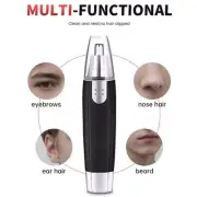 Electric Nose Ear Hair Trimmer Eyebrow Shaver Groomer UnisexUK- Cleaner G8V6