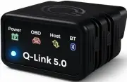 QUALLY Ǫ-ꓡіnk 5.0 Pro OBD2 Scanner Bluetooth Diagnostic Tool f