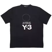 [DP0477] Mens Adidas Y-3 Stacked Short Sleeve Tee