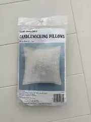 Greever And Walsh Colonial BOW OF ROSES II Candlewicking Pillow Kit 11784 18x18