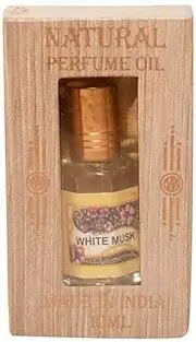 RSGM Silver Chakra Pure & Natural White Musk Perfume Oil for Men/Women - 10ml
