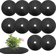 Plant Mulch Cover | Thickened Tree Protector Mat - Round Anti Grass Gardening Fabric Cover for Control Root Protection Tree Protection Mat
