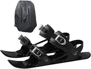 Snowshoes for Women,Skating Skis - Non-Slip Skiing Accessory with Carry Bag, Multifunctional Adjustable Short Skis for Men Women Winter Hiking & Trekking Ski Races