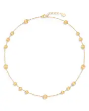 Marco Bicego 18K Yellow Gold Africa Textured Bead Collar Necklace, 16.5-18