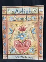 Artist Sampler decorative paint bk by David & Martha Jansen