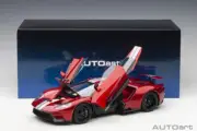 Autoart Ford GT 2017 Liquid Red with Silver Stripes 1/18 Scale New Release!