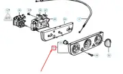 BMW 3 E36 Heater Control Panel 64118368041 8368041 NEW GENUINE