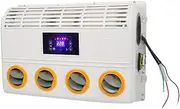 24V Universal A/C Air Conditioner Evaporator Assembly for Truck Bus Excavator
