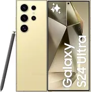 [Samsung] Galaxy S24 Ultra AI Smartphone, 12GB RAM 256GB, Titanium Yellow